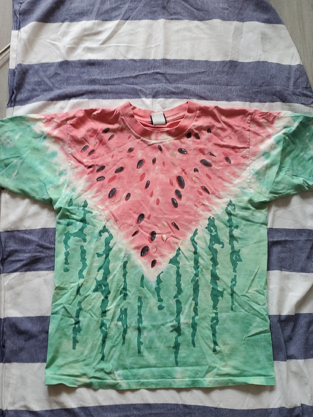 Vintage Watermelon Tie-Dye T-shirt